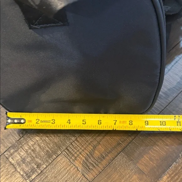 Paco Rabanne Logo Duffle Bag Black Gym Travel Weekender NWOT